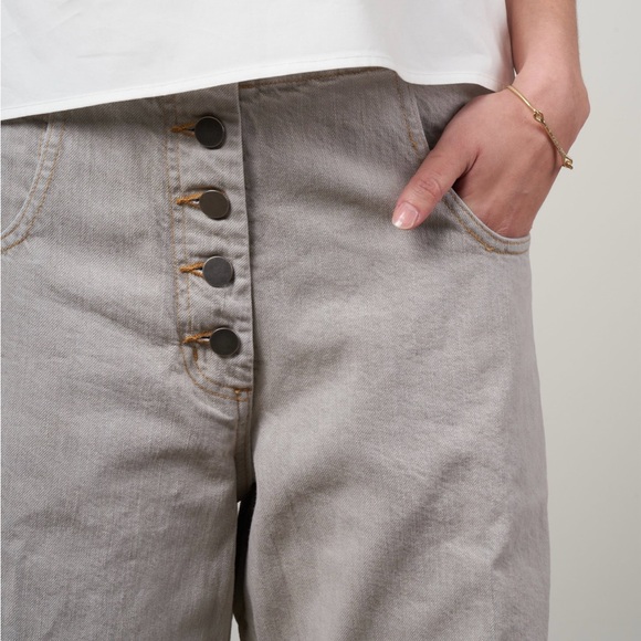 Rachel Comey Elkin Pant in a grey/khaki wash | size 8 - Picture 5 of 16